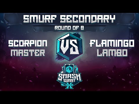 Scorpion Master vs Flamingo Lambo - Smurf Secondary: Ro8 - Smash Summit 10 | Cpt Falcon vs Mario