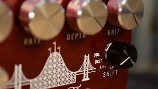 Video thumbnail for Coppersound Pedal Effects Loma Prieta - Gritty Harmonic Tremolo with Sidekick Pedal by Mantovas Two Street Music