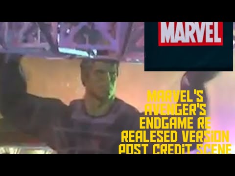 Avengers Endgame Re-Release POST-CREDIT SCENE! (Hulk Deleted Scene)