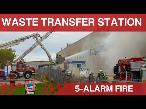 Fire at Waste Transfer Station – 156 Disco Road | Oct 22, 2025