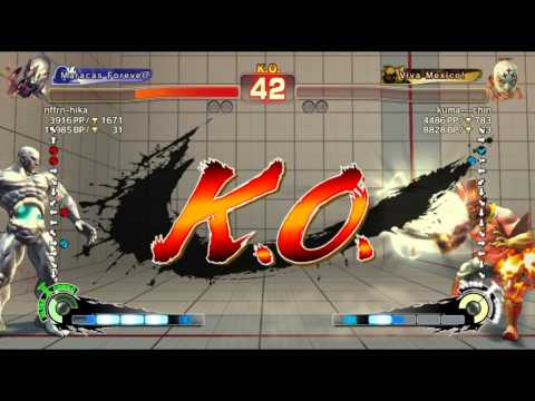 SSF4: AE PSN MATCH nftrn-hika (Seth) Vs. kuma---chin (Fuerte)