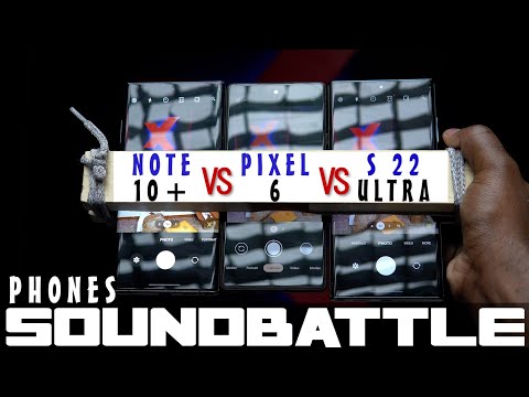 Galaxy s22 ultra vs Pixel 6 vs Note 10+ | Which Sounds Best | Sound Battle | Binaural Sound Sample