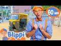 Blippi Explores India On A Rickshaw Tuk Tuk | Educational Videos for Kids