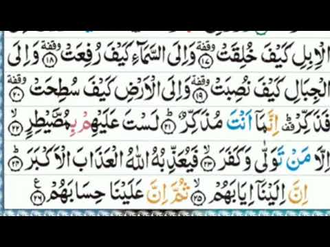 Surat Al ghashiyah (part 2)