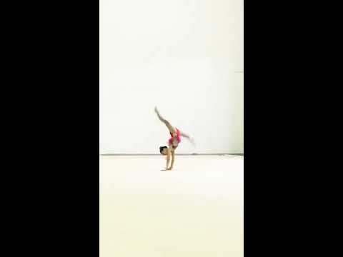 Rhythmic Gymnastics ー rope routine