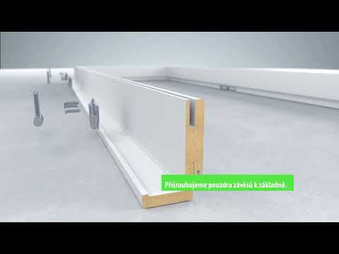 Návod na montáž nastavitelné zárubně VOSTER Dveře