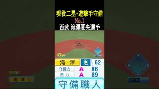 現役二塁守備・遊撃手守備1位【パワプロ2026】