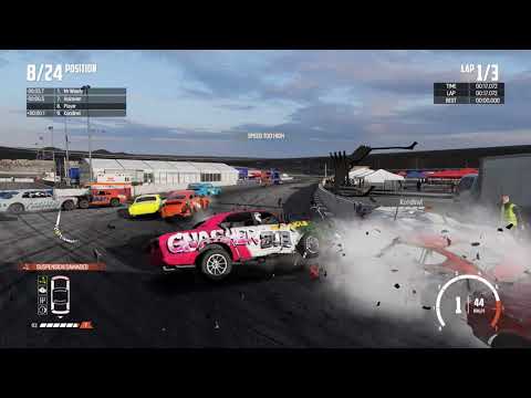 Wreckfest All Gold Walkthrough gameplay part 11 - 4K No Commentary