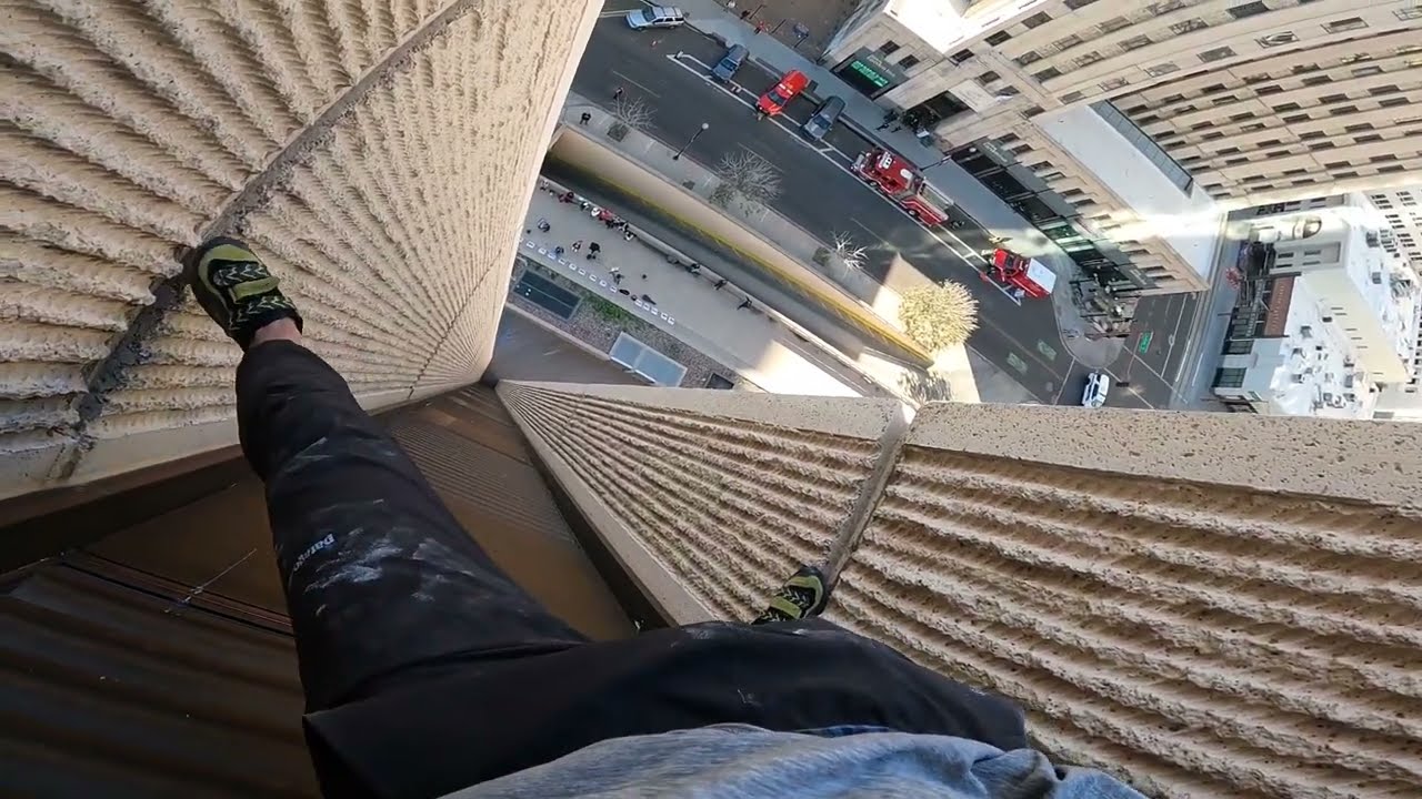 Climbing Buildings- The Chase Tower