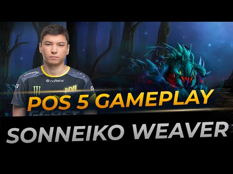 SoNNeikO plays Weaver Support | Full Gameplay Dota 2 Replay