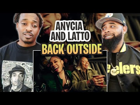 TRE-TV REACTS TO -  Anycia ft. Latto - Back Outside (Official Music Video)