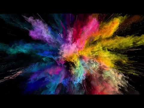 Color Explosion on Black Background | FREE STOCK VİDEO 4K | NO COPYRİGHT VİDEO COMPILATION | 2021