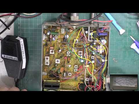 Amstrad CB900 CB27/81 UK FM CB radio - Service alignment