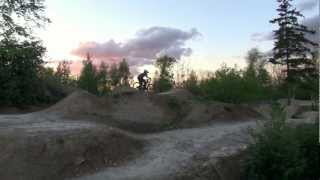 preview picture of video 'PORC clips - Road gap and dirt jumps'