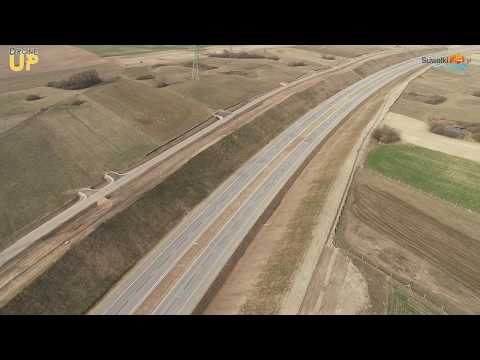 Obwodnica Suwałk kilka dni przed otwarciem. Zobacz ją z powietrza