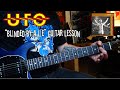 UFO: "Blinded by a Lie" : Guitar Lesson