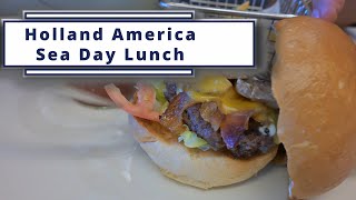Holland America 2025 Lunch: Worth It? Sea Day Menus & Food Explored