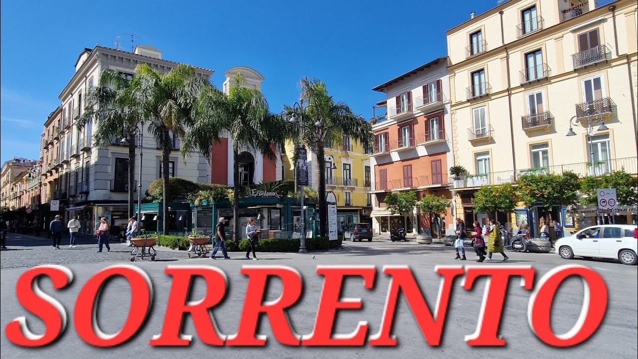 Embark on a captivating walking tour through Sorrento's historic center.