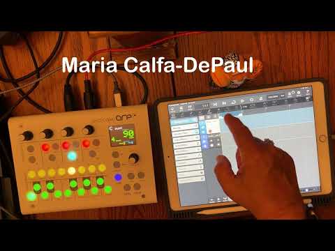 MIDICAKE ARP WORKS WITH iPad with only one cord/no extra power needed!~ CUBASIS 3/ RAVENSCROFT PIANO