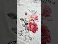 REMERA BASICA ESTAMPADA FLO2 ROSES LOSE THEIR PETALS