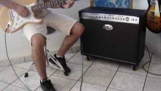 Video thumbnail for Teste Amplificador B52 AT212 / som clean + strat by eltonber