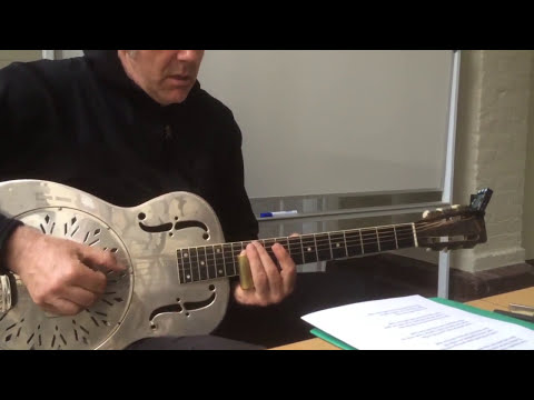 Undervisning i blues guitar!