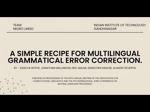 Team 7 (Neuro Lingo) - Grammarly for Hindi