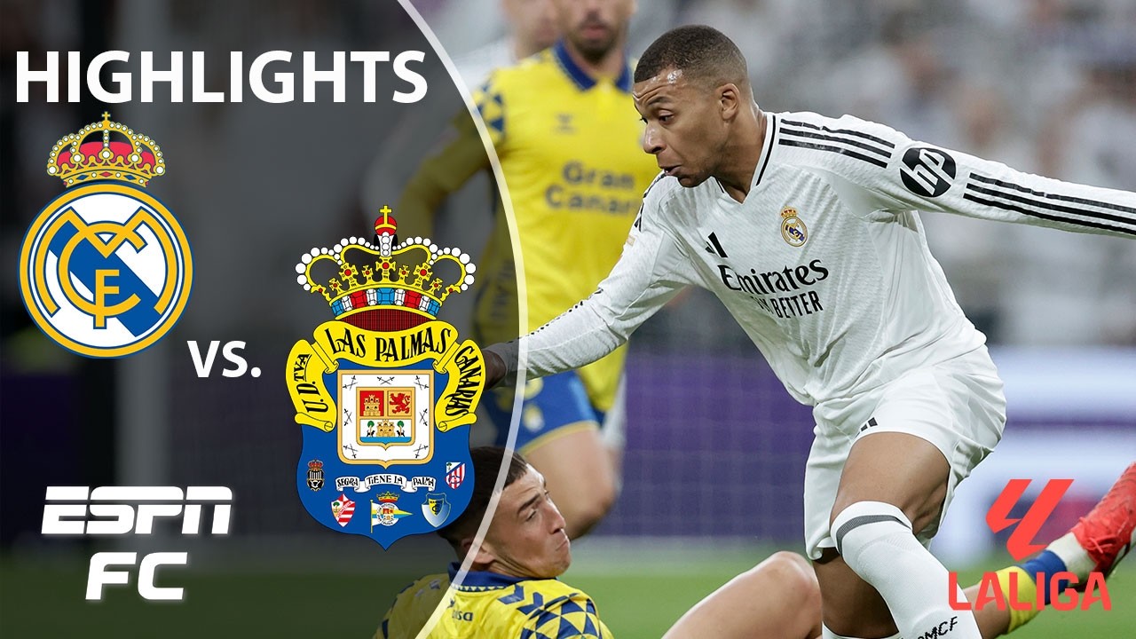 🚨 KYLIAN MBAPPE SHOW 🚨 Real Madrid vs. Las Palmas | LALIGA Highlights | ESPN FC