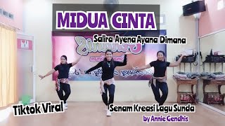 Download lagu MIDUA CINTA || Salira Ayena Ayana Dimana || Senam Kreasi Lagu Sunda By Annie Gendhis mp3