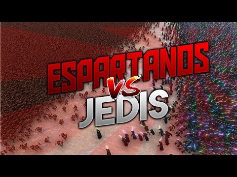 25.000 ESPARTANOS vs 3.000 JEDIS