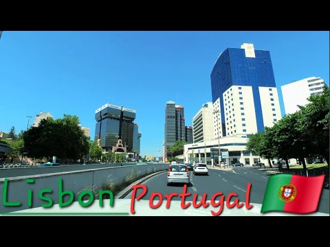 Driving in Lisbon Portugal
