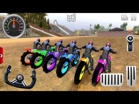 Juego de Motos - Xtrema de Motocicletas #1 Offroad Outlaws motor bike Game Android gameplay [FHD]