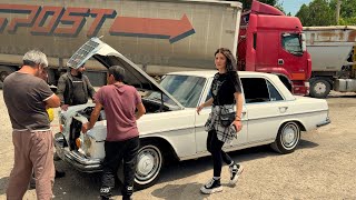 С БАНДОЙ ГРУЗИН оживляем Mercedes чтоб я смогла вывезти его в Россию