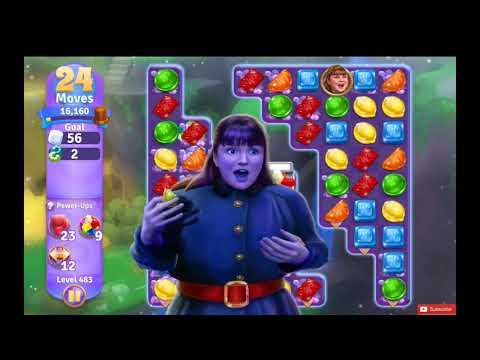 Wonka's World of Candy Level 483 NO BOOSTERS - 33 Moves - A S GAMING