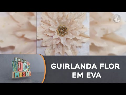 Decore seu lar com uma guirlanda flor bico de papagaio gigante em EVA