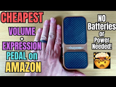 CHEAPEST Volume/Expression Pedal on Amazon - Sonicake Vexpress Demo/Review
