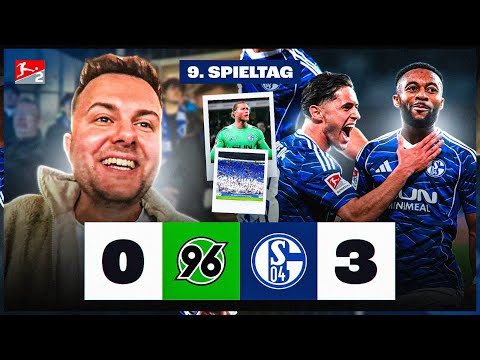 TOP RUNNER!!!! 💙 FAN INVASION in HANNOVER 🔥 Hannover 96 vs Schalke 04 STADIUM VLOG 🏟