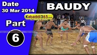 Baudy (Moga) Kabaddi Tournament 30 Mar 2014 Part 1 By Kabaddi365.com