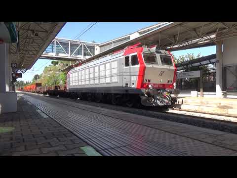 E652.120 APPENA REVISIONATA, col merci del ferro [OSOPPO - FROSINONE], in transito a Fidene!