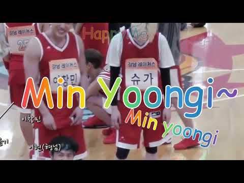 Jimin cheering Yoongi 📣 !!!