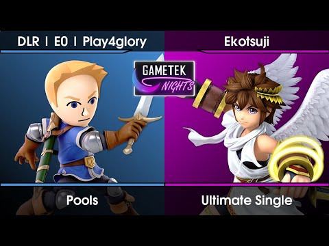 Gametek Night 2023.03 - Play4glory (Mii Swordfighter) Vs. Ekotsuji (Pit) SSBU Ultimate Tournament