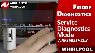 Whirlpool Refrigerator/Freezer - How to Enter Diagnostics Mode - Error Codes & Troubleshooting