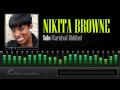 Nikita Browne Solo Carnival Riddim Soca 2014
