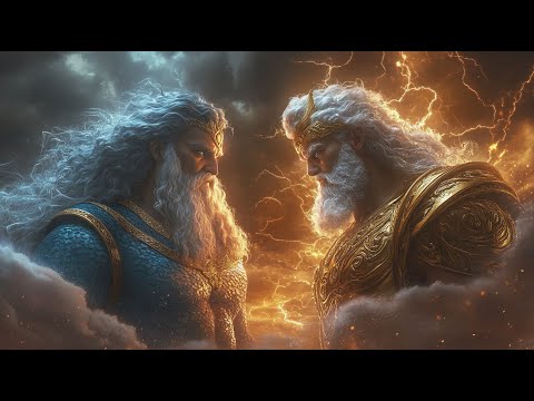 The Clash of Gods: Zeus vs Poseidon | A Mythological Battle for Eternity | 4K AI Visual Story