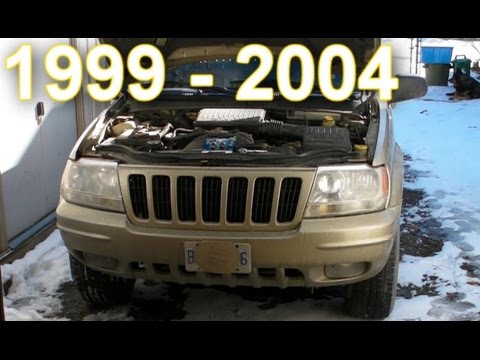 Goregoon's Garage: Changing the headlights on a 1999 - 2004 Jeep Grand Cherokee