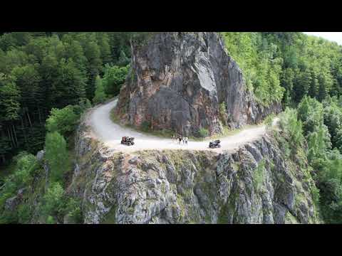 Dronie @ Route 66A @ Parcul National Domogled - Valea Cernei