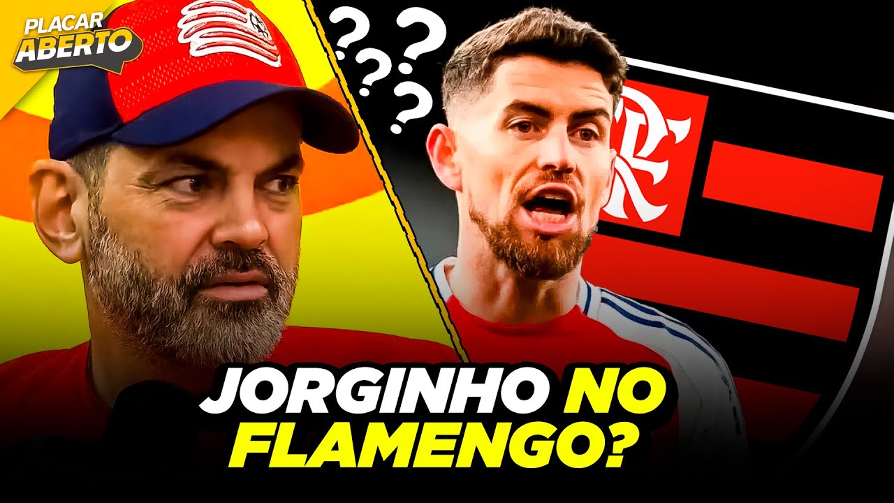 FLAMENGO ESPERA POR JORGINHO MAS CLUBES ITALIANOS FAZEM SONDAGEM | Cortes do Placar Aberto