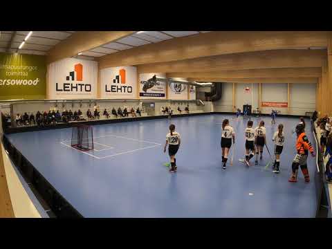 13.11.2019 FC Tuusula B-tytöt - Oilers - erä 3/3 Tuusulan salibandyhalli