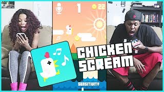 HILARIOUS VOICE RECOGNITION CHICKEN RUN! - Chicken Scream | Mobile Series Ep.20