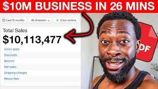 Building a $10M PDF Digital Business In 26 Minutes Using AI (Copy Me)